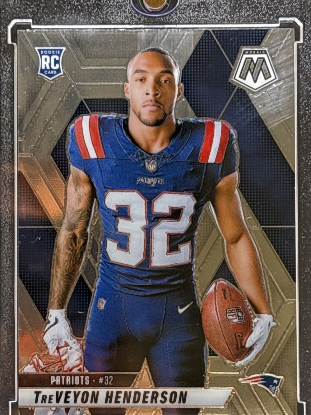 Panini Mosaic TreVeyon Henderson Rookie Card